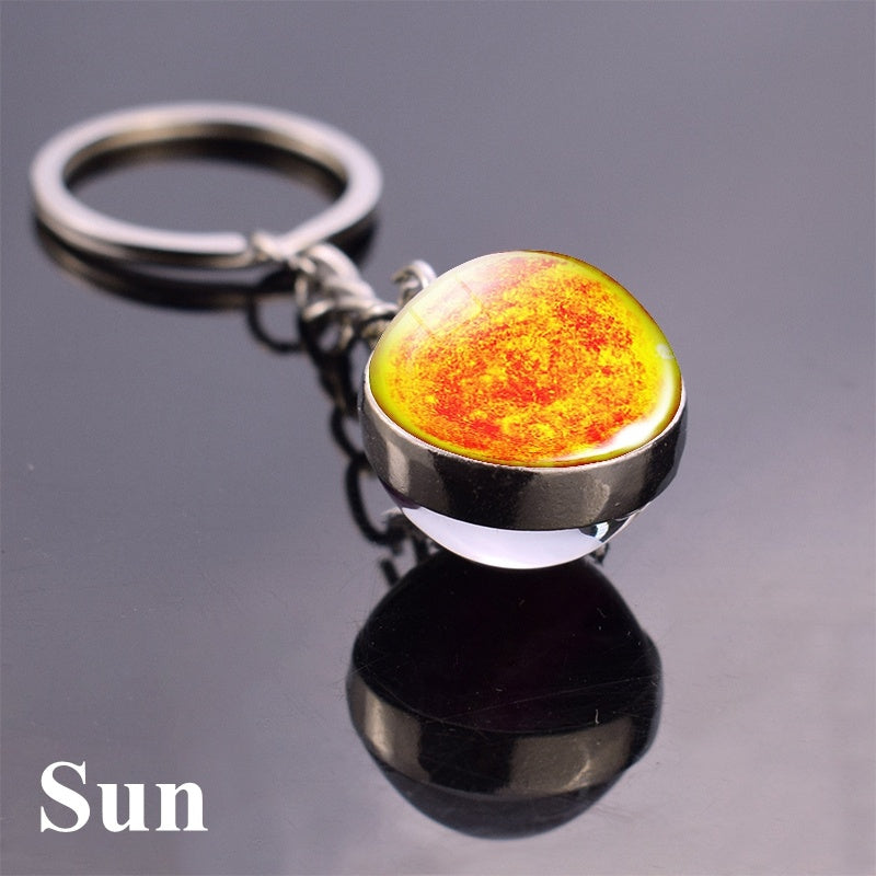 Solar System Planet Key Ring