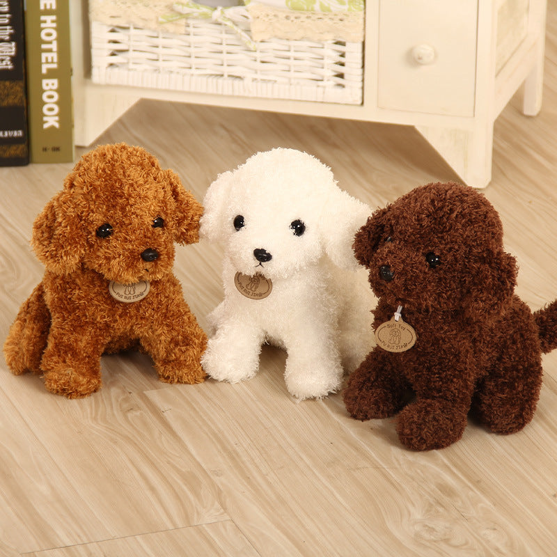 Teddy dog plush toy