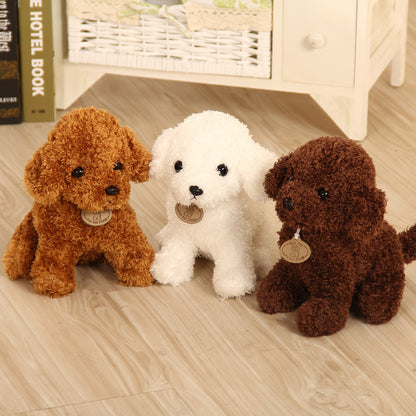 Teddy dog plush toy