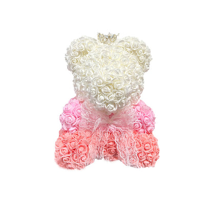 Gradient Bear Three Color Bears Christmas Creative Ornaments